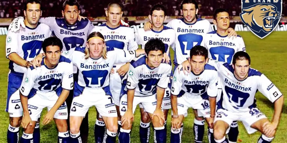 Foto oficial de los Pumas 2004