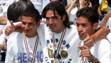 Gerardo Galindo y Jaime Lozano con Pumas en 2004