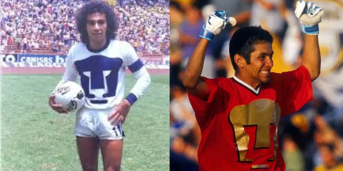 Hugo Sánchez y Jorge Campos.