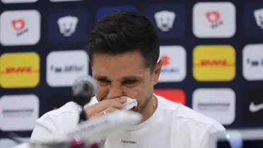Jesús Molina llorando con Pumas