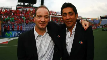 Luis García y Jorge Campos en Tijuana con TV Azteca