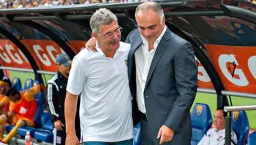 Ricardo Ferretti y Guillermo Vázquez con Pumas