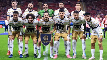 11 de Pumas vs Chivas/ Foto: Pumasmx