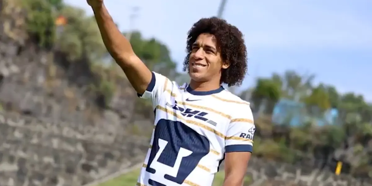 Adalberto Carrasquilla, refuerzo de Pumas, ya practicó en el complejo de la Cantera.