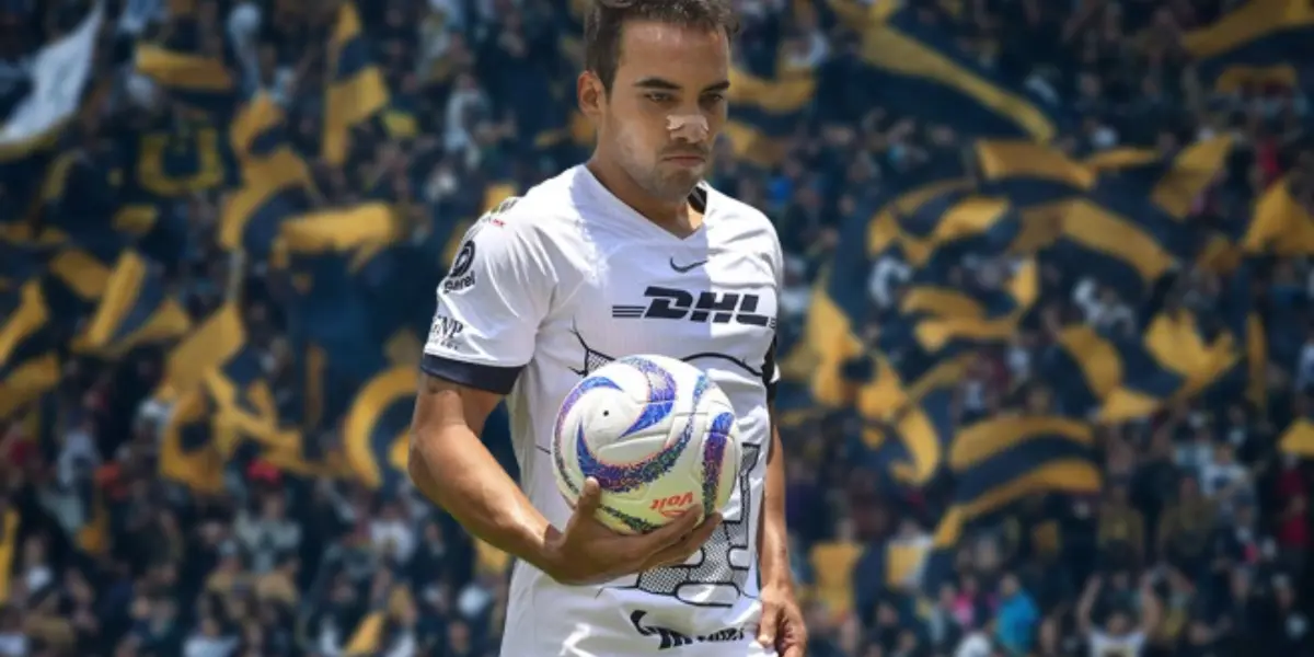 Adrián Aldrete con Pumas / Foto: Agencias