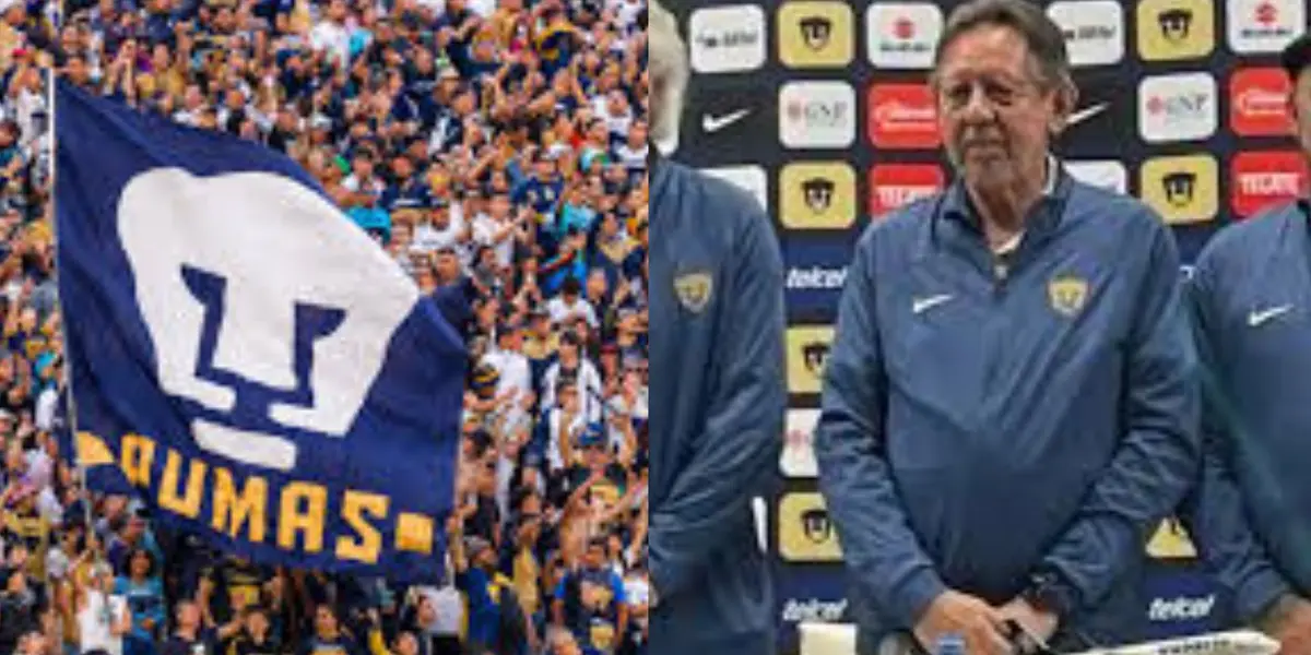 Afición y directiva de Pumas.