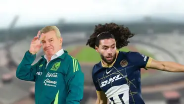 Aguirre y Chino Huerta con Pumas/FOTO: Mexsport