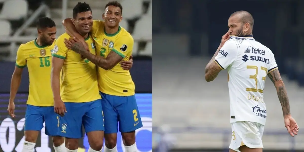 El crack que Brasil llevaría al Mundial por el pésimo momento de Dani Alves