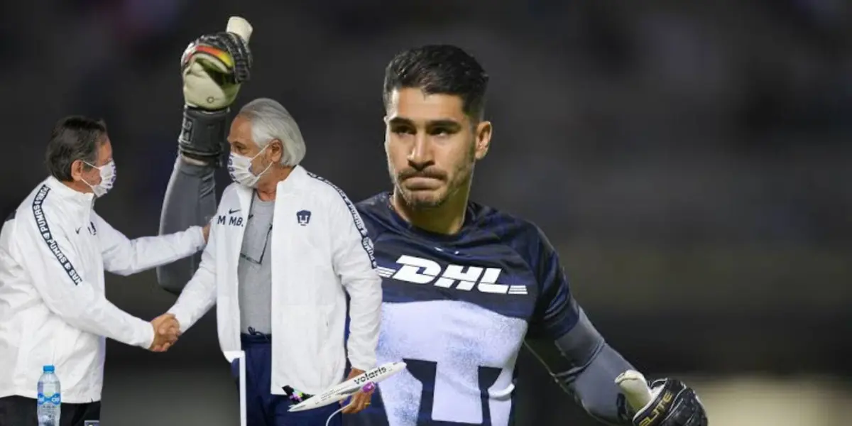 Alcalá y directiva de Pumas/FOTO: Récord