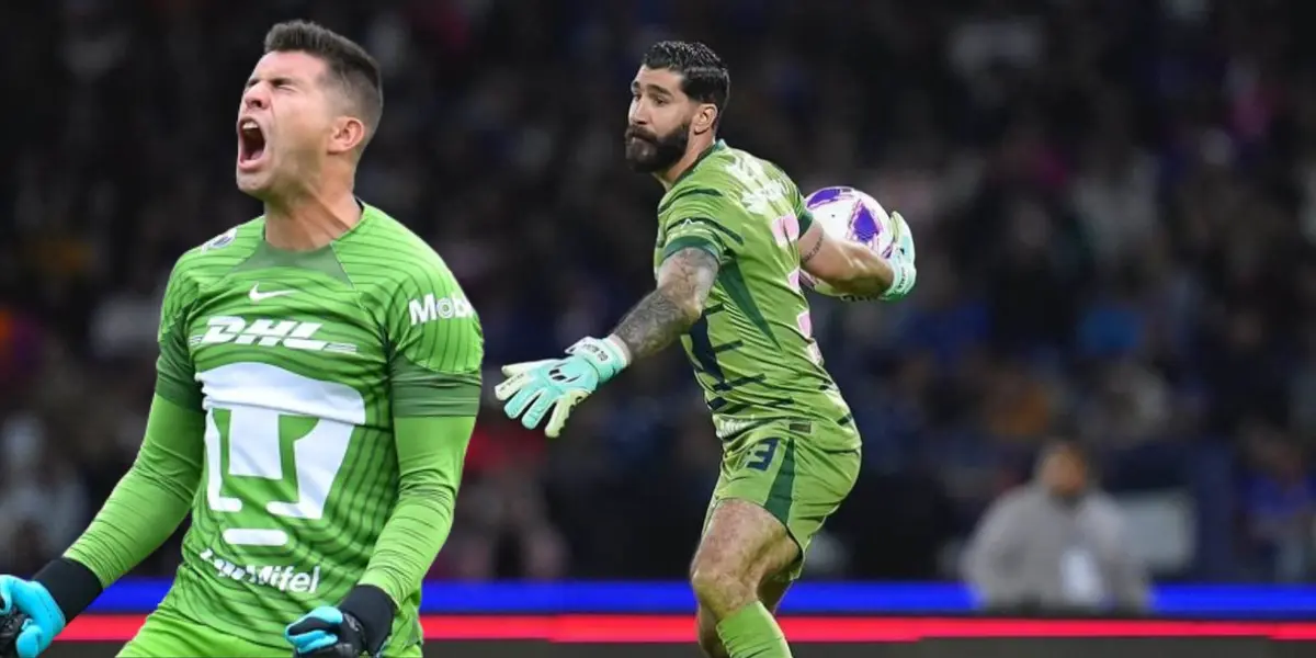 Alcalá y Julio en partido con Pumas/FOTO: ig Gil Alacala