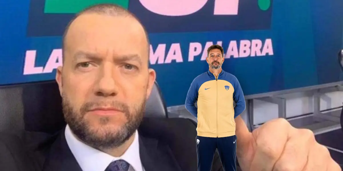 Alejandro Blanco y Gustavo Lema con Pumas