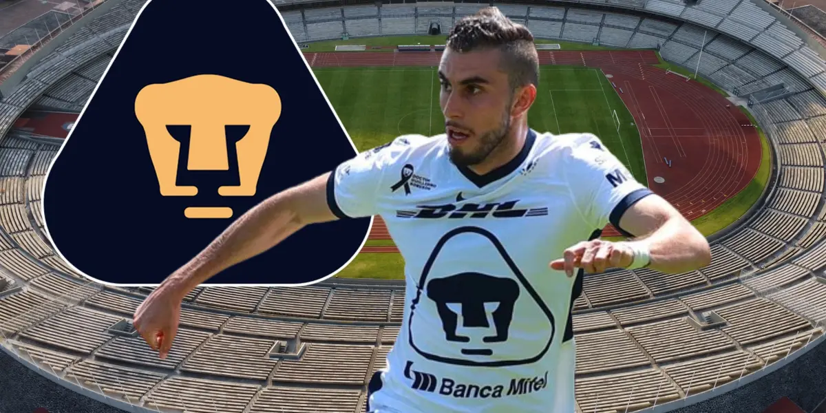 Alejandro Mayorga con Pumas / Foto: Luis Estrello