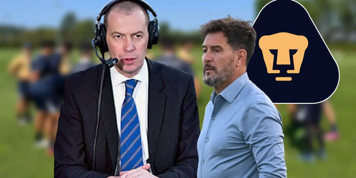 André Marín y Gustavo Lema / Foto: PumasMX