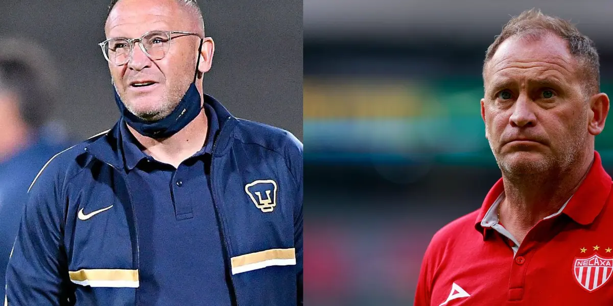 Andrés Lillini en Pumas y Necaxa.