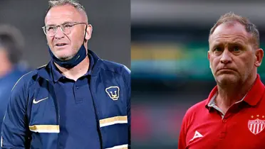 Andrés Lillini en Pumas y Necaxa.