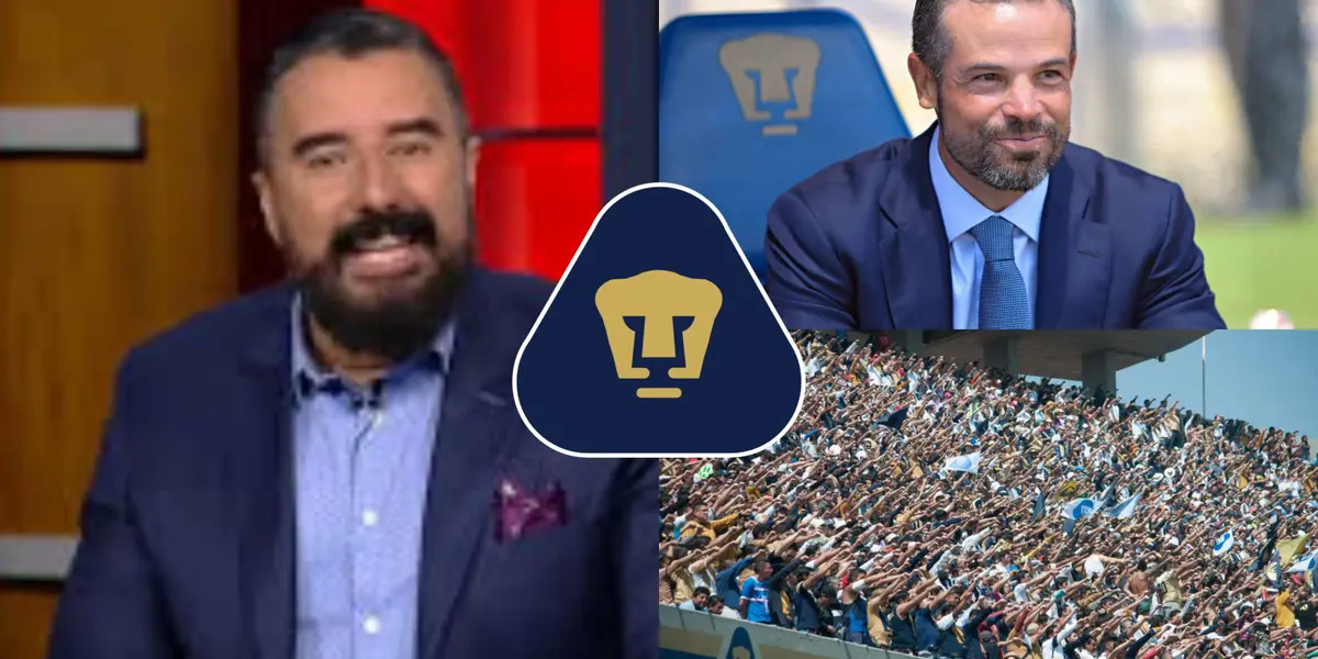 Anoche en Fútbol Picante, el comentarista respaldó el resultado del club universitario, así como el trabajo del técnico