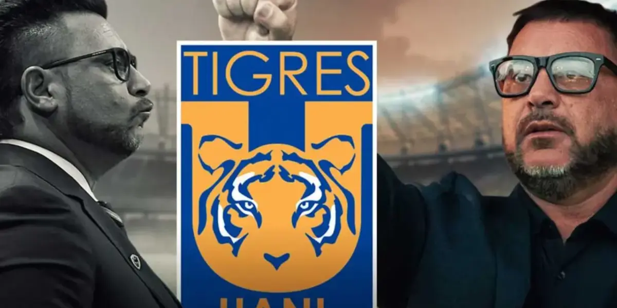 Antonio Mohamed con escudo de Pumas