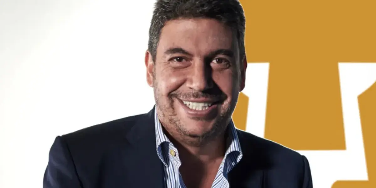 Arturo Elías Ayub en una de las oficinas de la cantera (Fuente: Pumas)