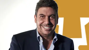 Arturo Elías Ayub en una de las oficinas de la cantera (Fuente: Pumas)