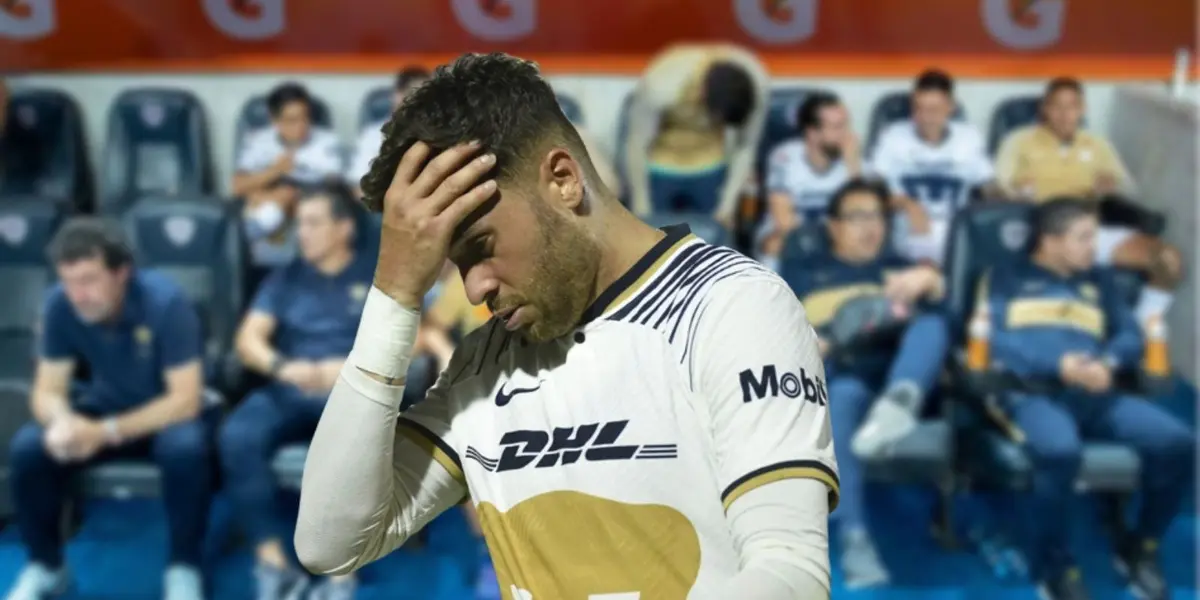 Arturo Ortiz ya no estaría muy contento en Pumas con el nuevo rol que tiene