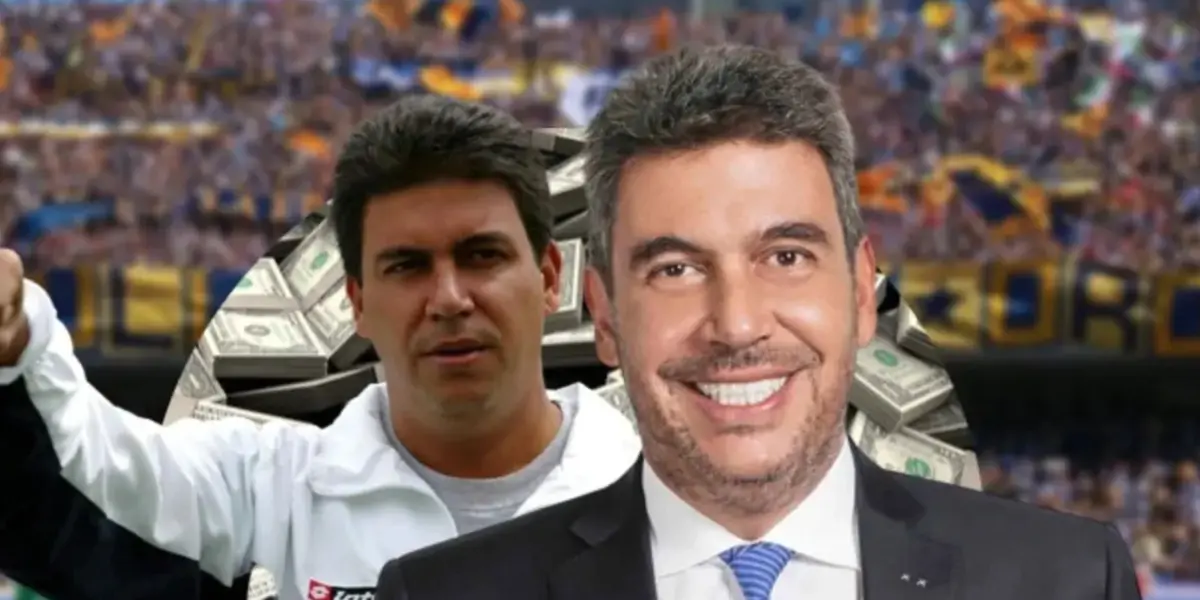 Ayub en el estadio de CU, al frente, Ayub en una conferencia (Fuente: El CEO)