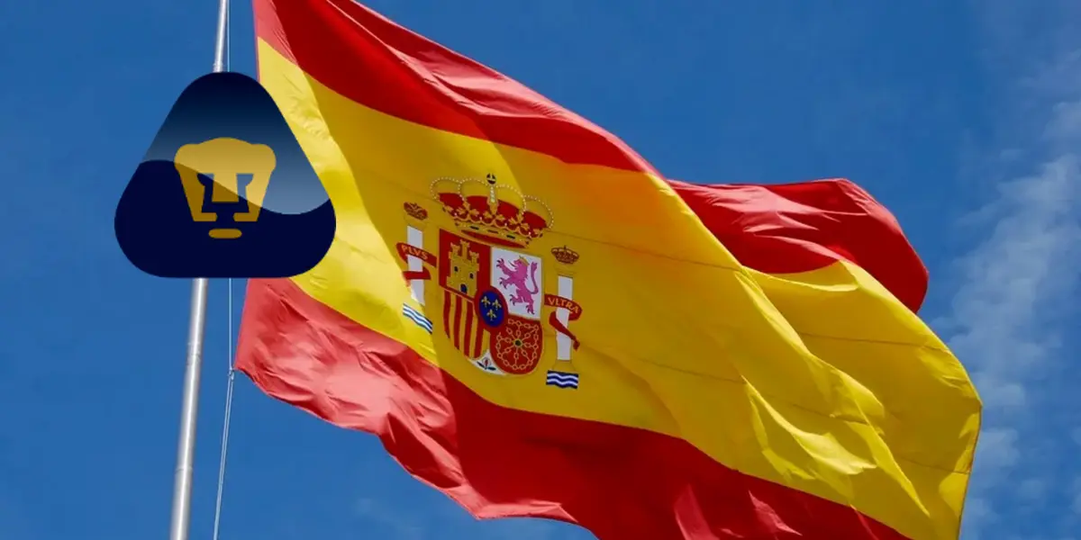 Bandera de España en la embajada de México (Fuente: Onda 0)