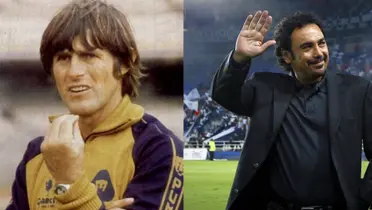 Bora Milutinovic y Hugo Sánchez.