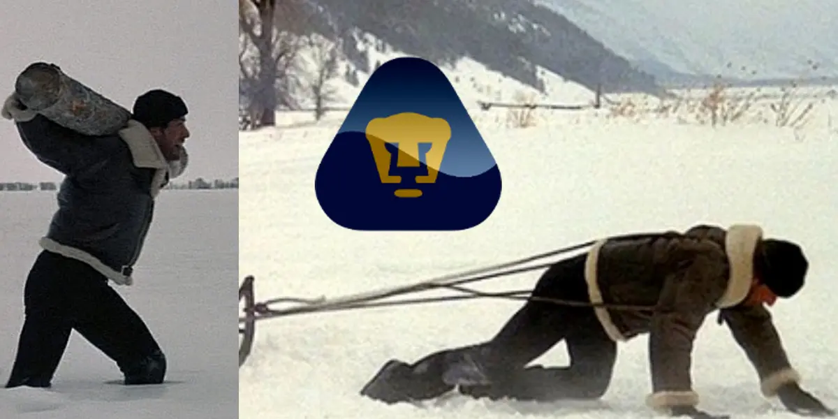 Captura de dos escenas de la película de Rocky IV, cuando el boxeador entrena (Fuente: Rocky IV)