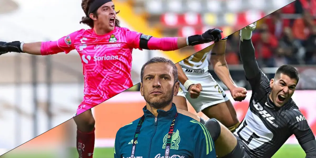 Carlos Acevedo, Julio González, y Jaime Lozano en la Selección Mexicana