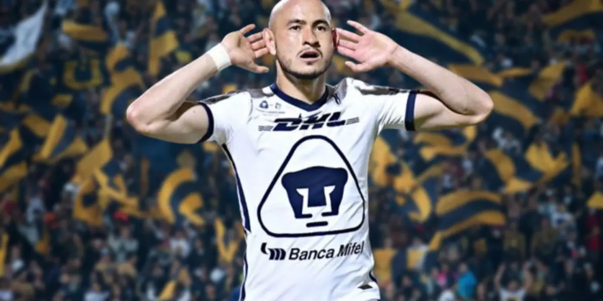Carlos Gonzáles en Pumas / Foto: Agencias