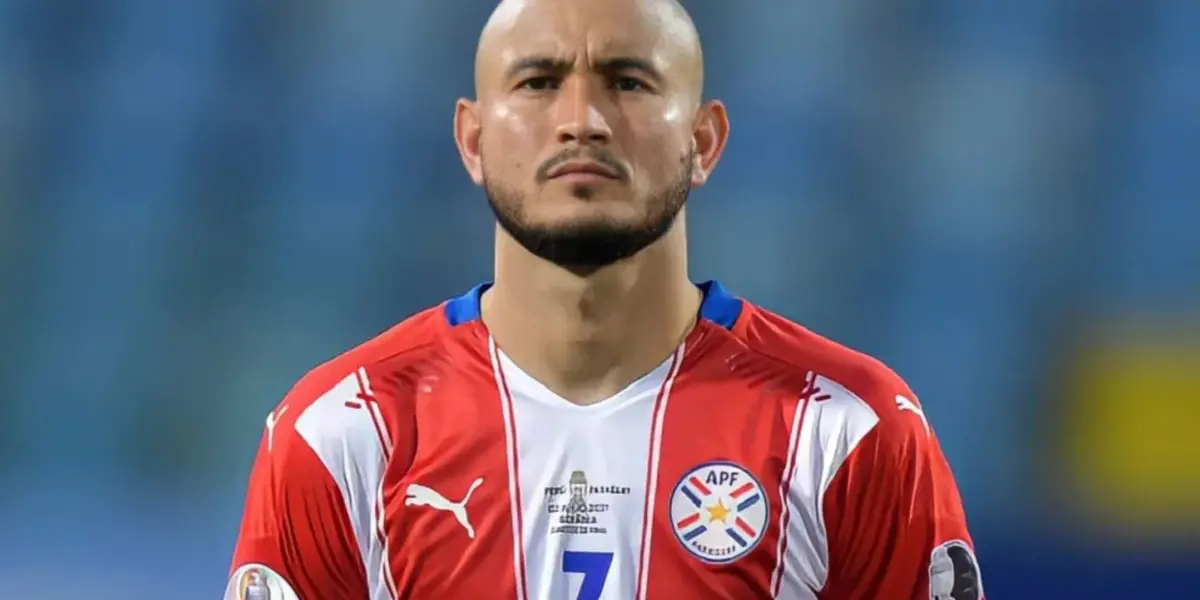 Carlos González con la selelcción de Paraguay en la Copa América (Fuente: Mexsports)