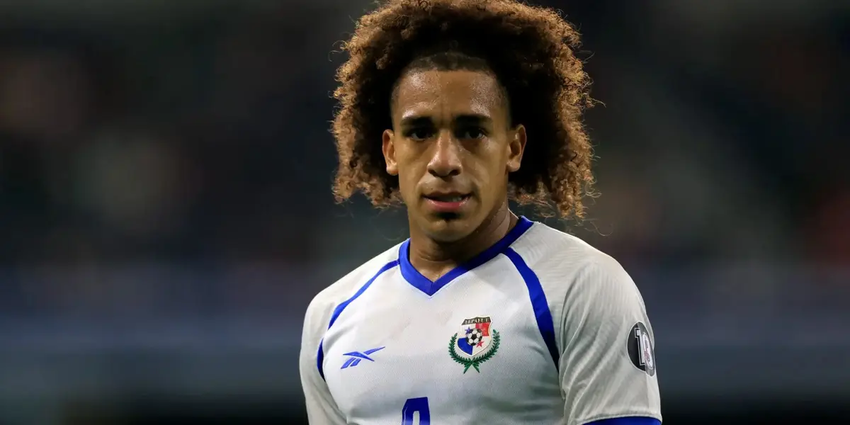 Carrasquilla jugando la Copa Oro con el combinado de Panamá (Fuente: Getty)