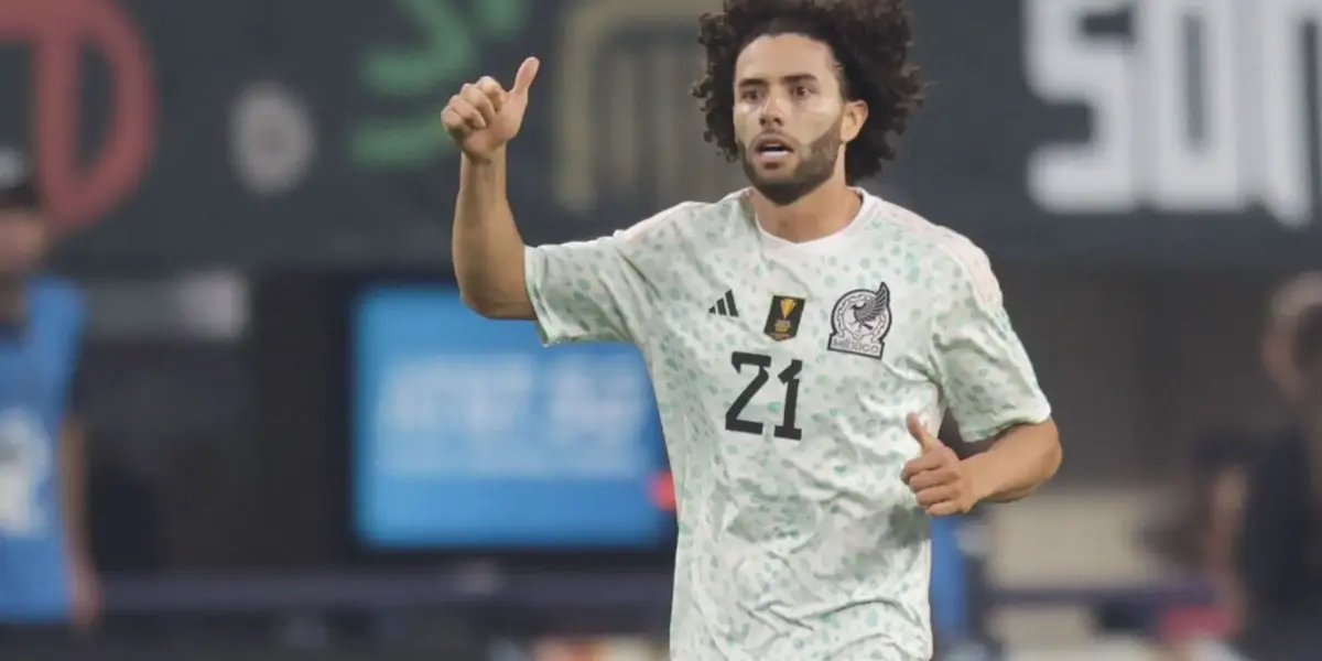 César Huerta con la Selección Mexicana