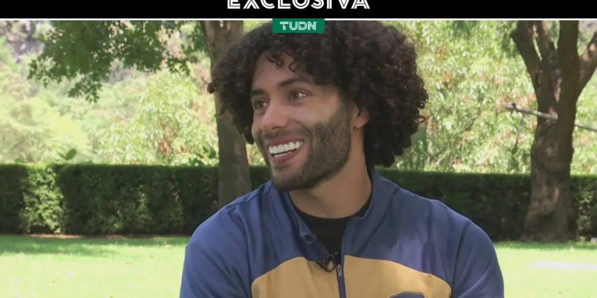 César Huerta con Pumas en TUDN