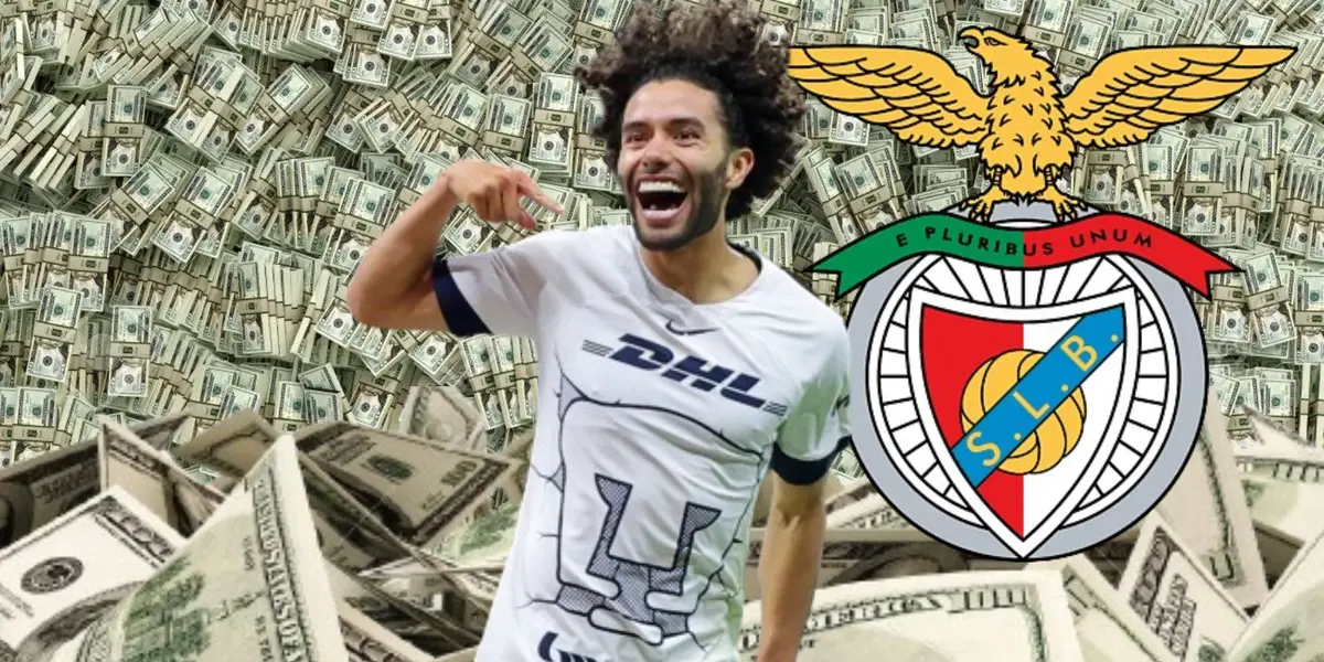 César Huerta con Pumas / Foto: Getty Images