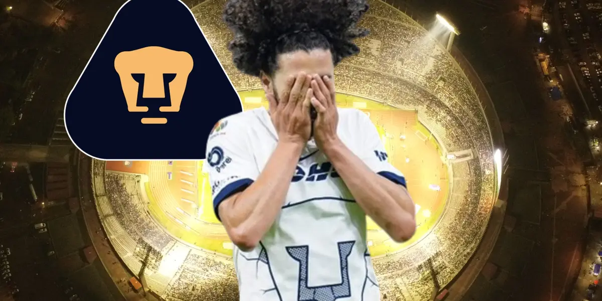 César Huerta con Pumas / Foto: Luis Estrello