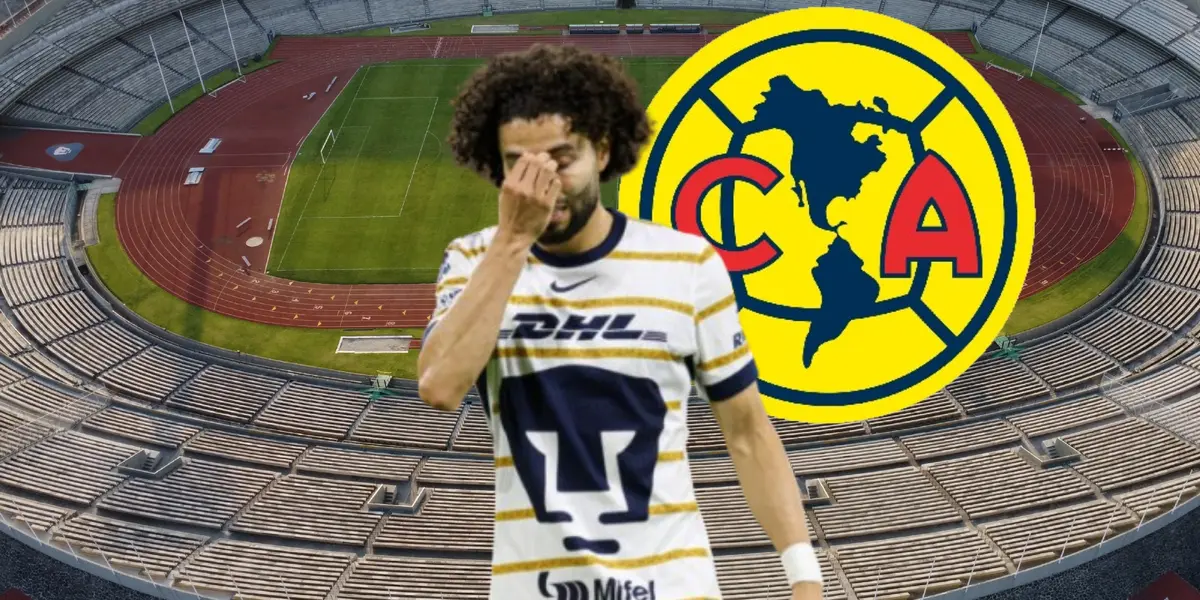 César Huerta con Pumas / Foto: Luis Estrello / David Tamayo