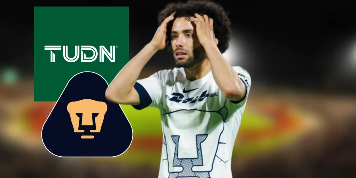 César Huerta con Pumas / Foto: Mexsport/ Miguel Pontón