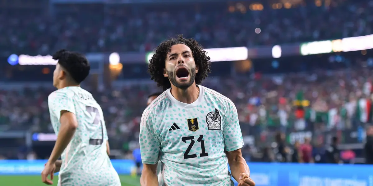 César Huerta con Selección Mexicana