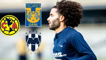 César Huerta en Pumas (Fuente: TUDN)
