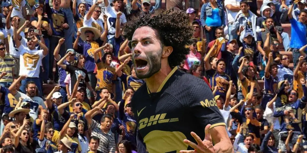 César Huerta es de lo mejor de Pumas en el Torneo Apertura 2023