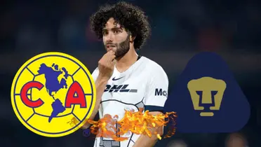 César Huerta jugando con Pumas habla sobre el América