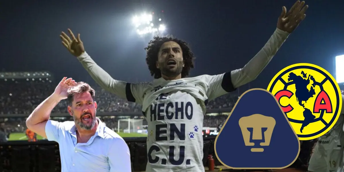 César Huerta mostrando su playera de ‘Re-Hecho en C.U.’ el torneo pasado