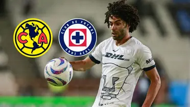 César Huerta puede dejar de manera sorpresiva a Pumas, América le pone el ojo