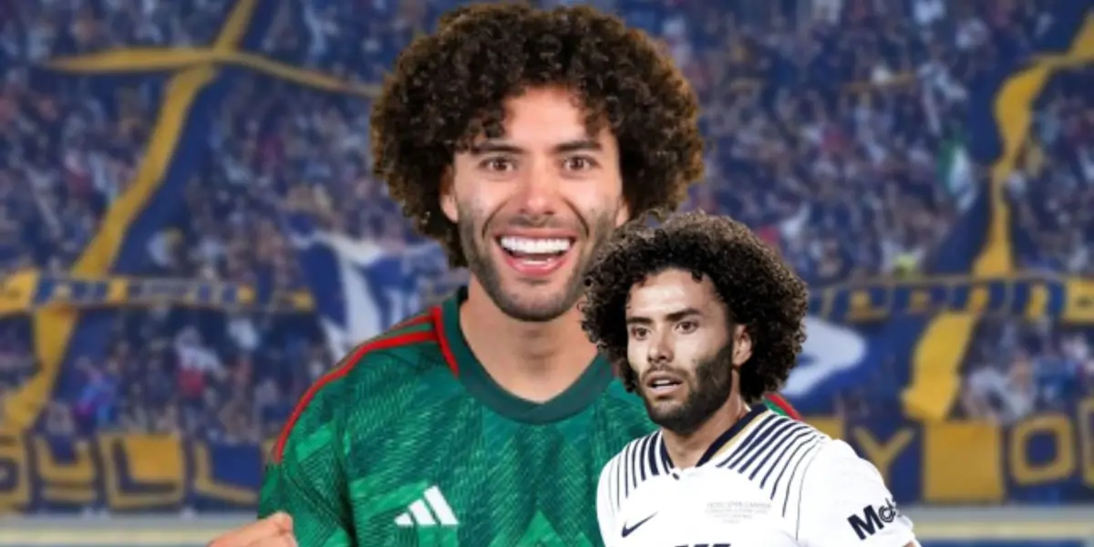 César Huerta volvió de jugar en el Tri y de inmediato tomó la palabra en Pumas