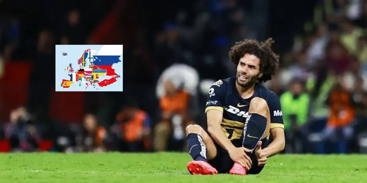 Chino Huerta con Pumas/FOTO: Mexsport