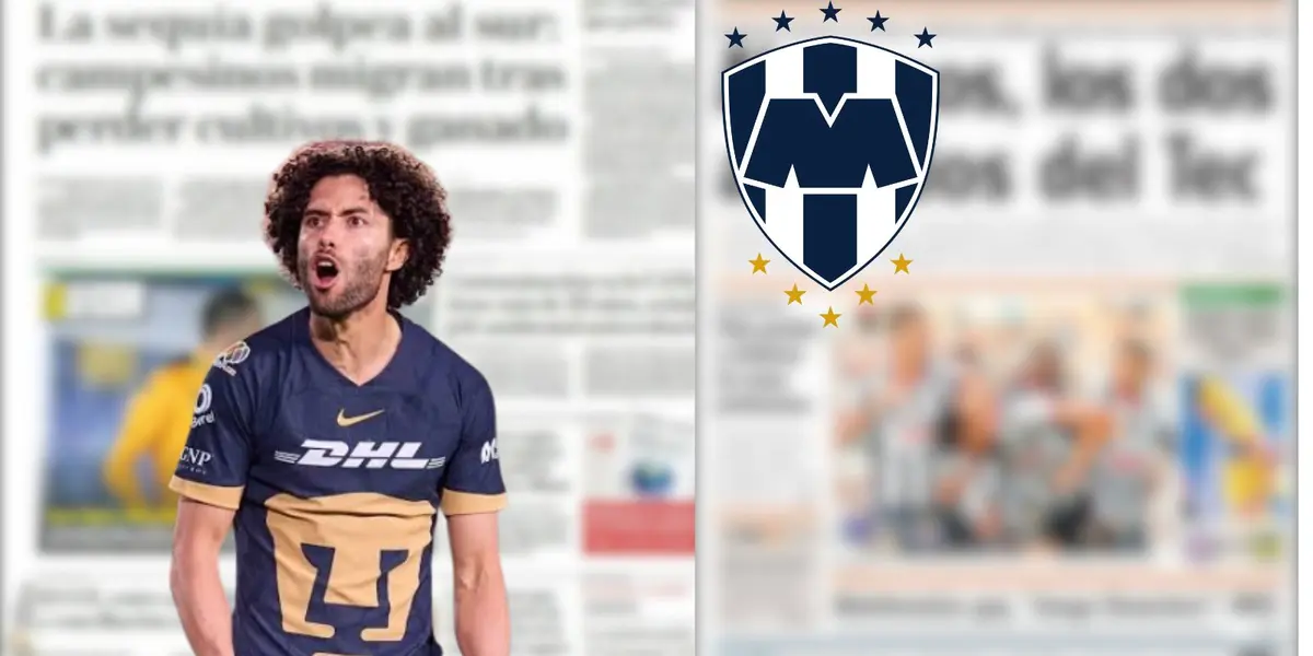 Chino Huerta y prensa regia/FOTO: Milenio