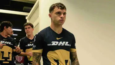 Chistian Tabó con los Pumas