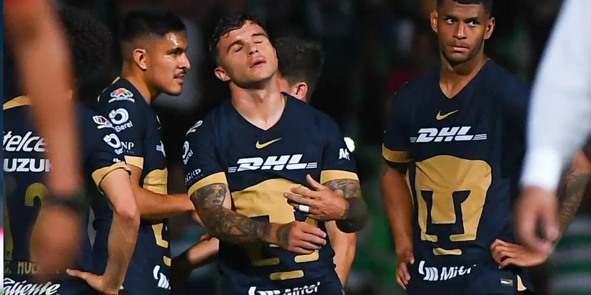 Christian Tabó con los Pumas de la UNAM