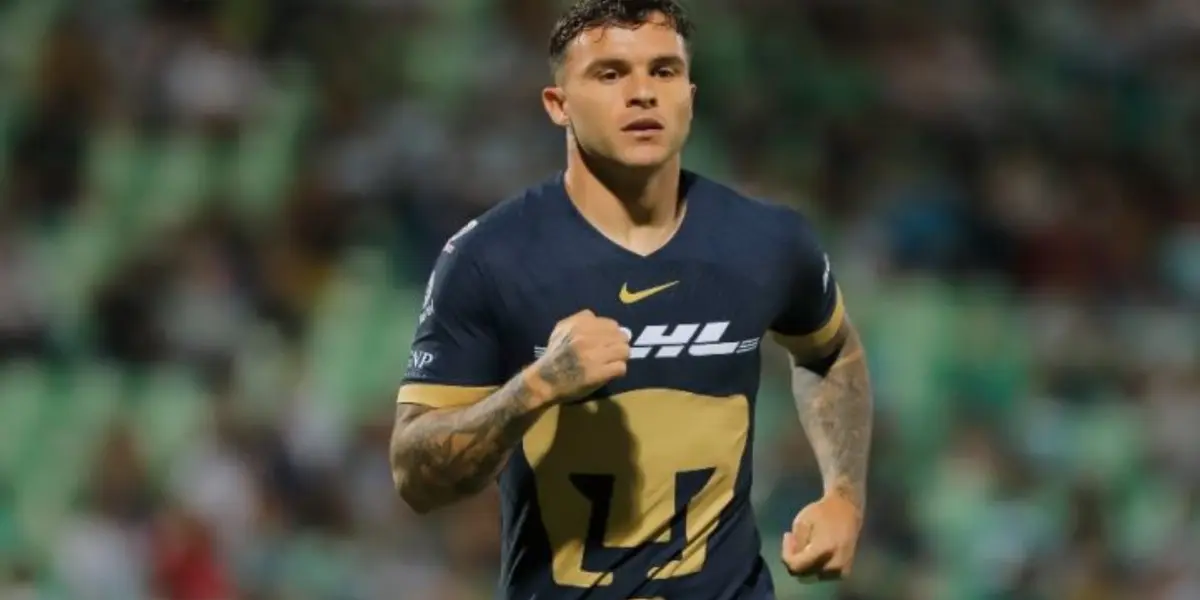 Christian Tabó con Pumas